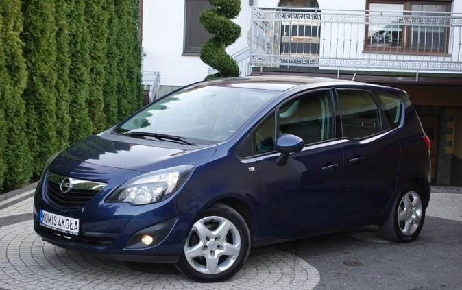 Opel Meriva cena 23900 przebieg: 166000, rok produkcji 2011 z Dąbrowa Górnicza małe 137